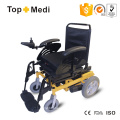 Handicapped Steel Electric Wheelchair with Powered Lifting Seat